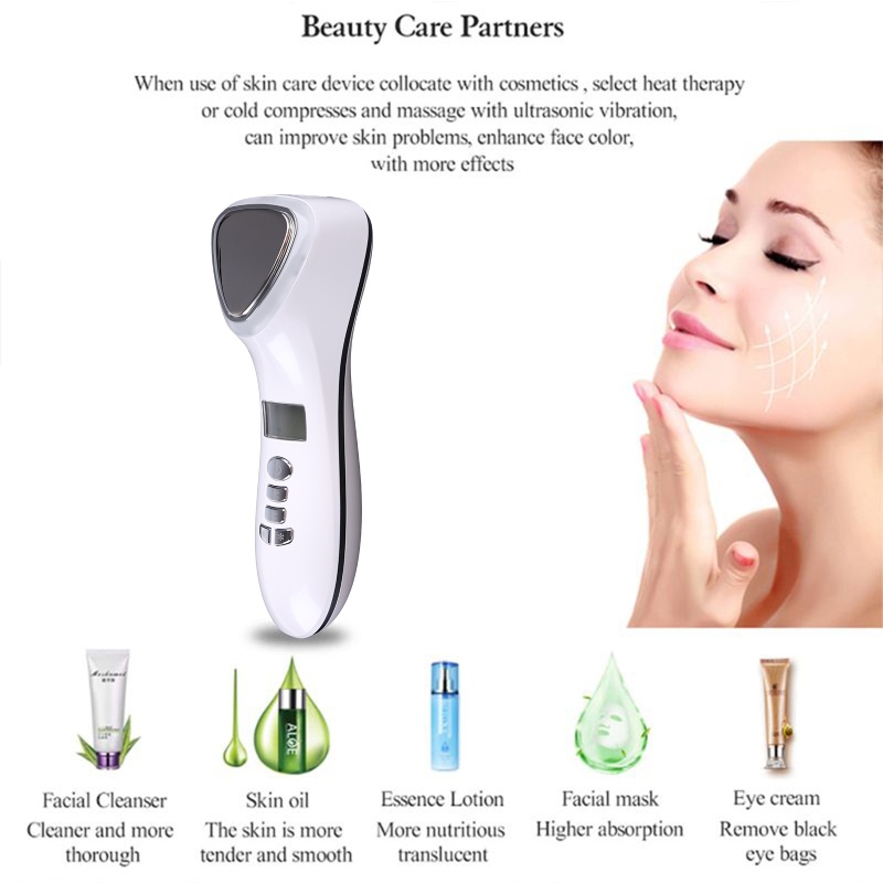 Máy Massage Bằng Sóng Siêu Âm Giúp Giảm Nếp Nhăn Hiệu Quả