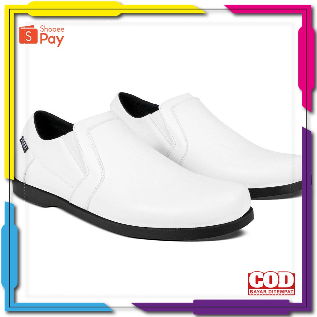 Giày Slip On Màu Trắng Phong Cách Thời Trang Dành Cho Nam Giới Có Size 37 38 39 40 41 42 43 44 45 / / V 56614