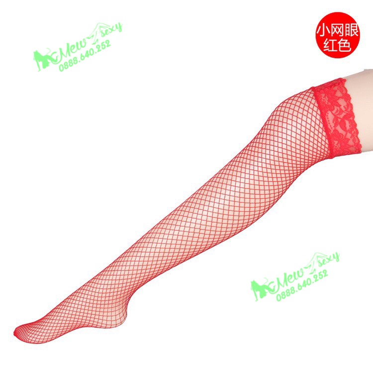 [Che tên] Tất lưới ren đầu gối gợi cảm ngọt ngào MS3000 - MewSexy
