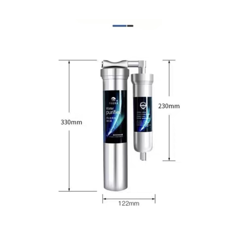 Máy lọc nước trực tiếp tại vòi WATER PURIFIER - Lõi lọc than hoạt tính, nước tinh khiết [Bảo Hành 3 Tháng]