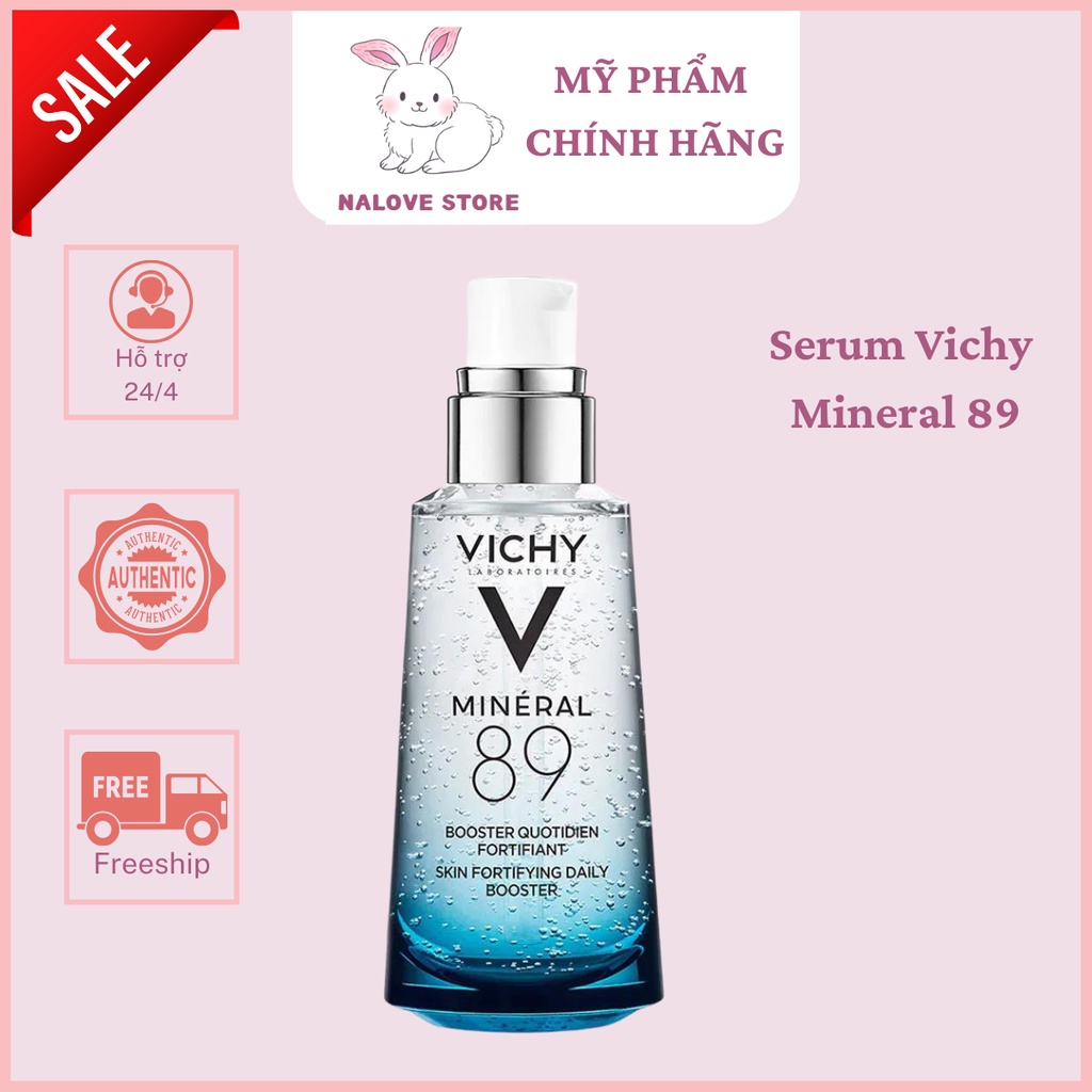 Dưỡng chất giàu khoáng chất Mineral 89 Vichy Mineral 50ml