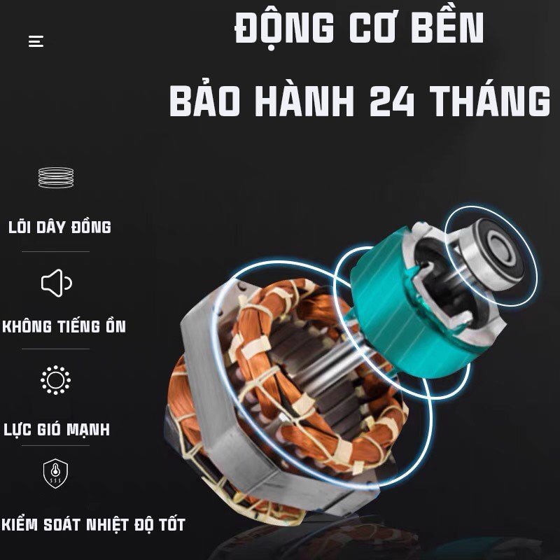 Quạt Tích Điện Năng Lượng Mặt Trời S888- Siêu Mát, Tiết Kiệm Điện, Không Gây Ồn