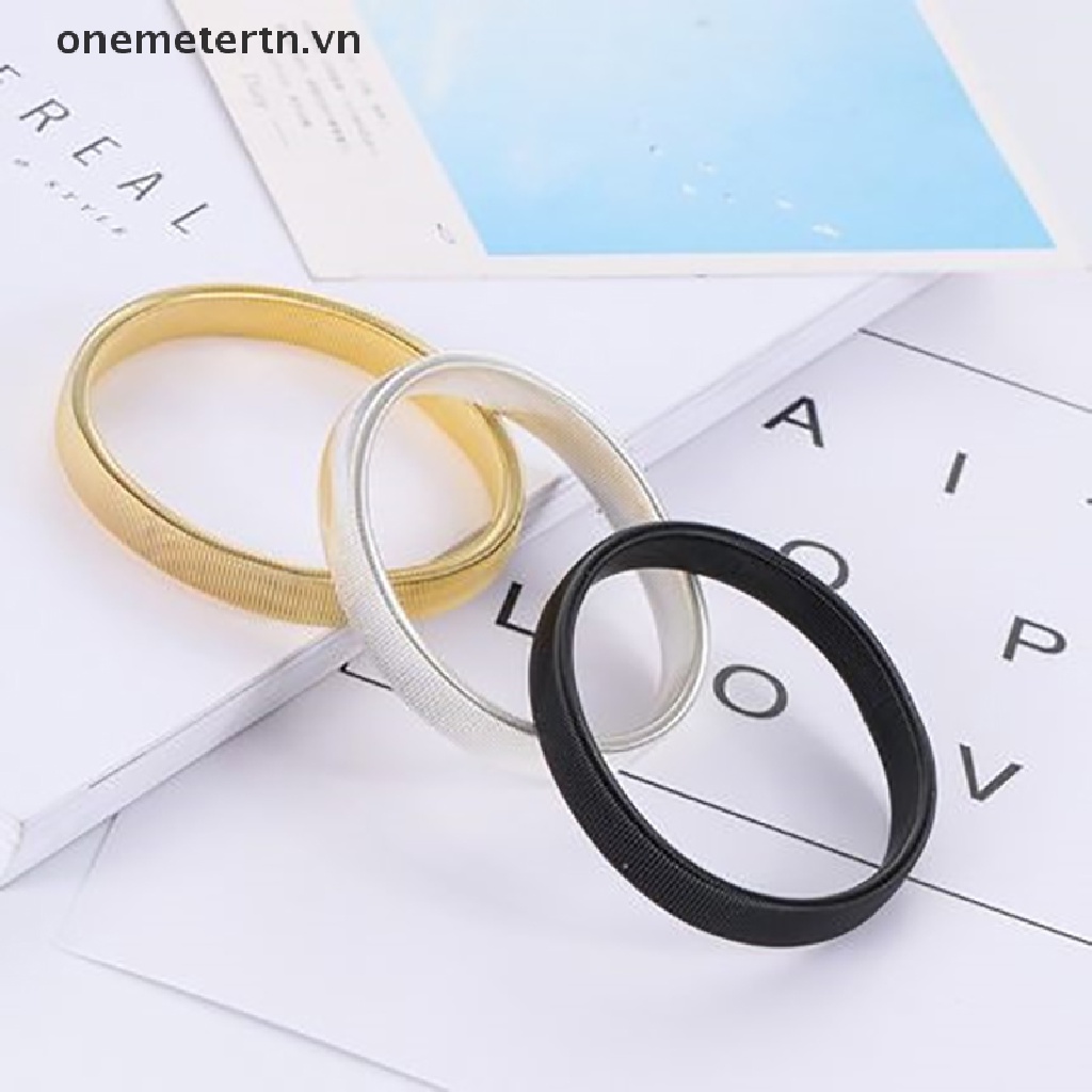 Đai giữ tay áo sơ mi co giãn bằng kim loại cho nam và nữ