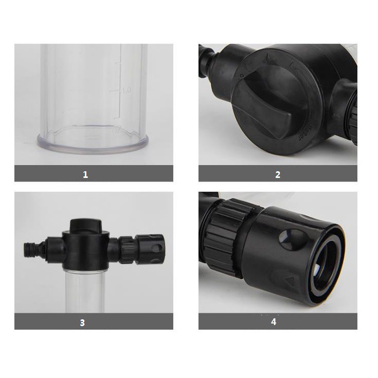 COMBO 3 Bình Xịt Bọt Tuyết Rửa Xe Hơi Tiện Lợi