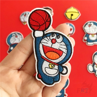 Miếng vá ủi thêu hình Doraemon độc đáo