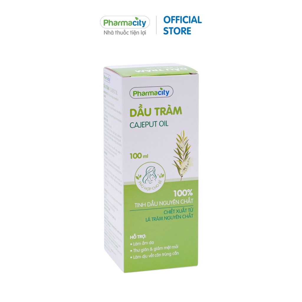 Dầu tràm Pharmacity nguyên chất (100ml)