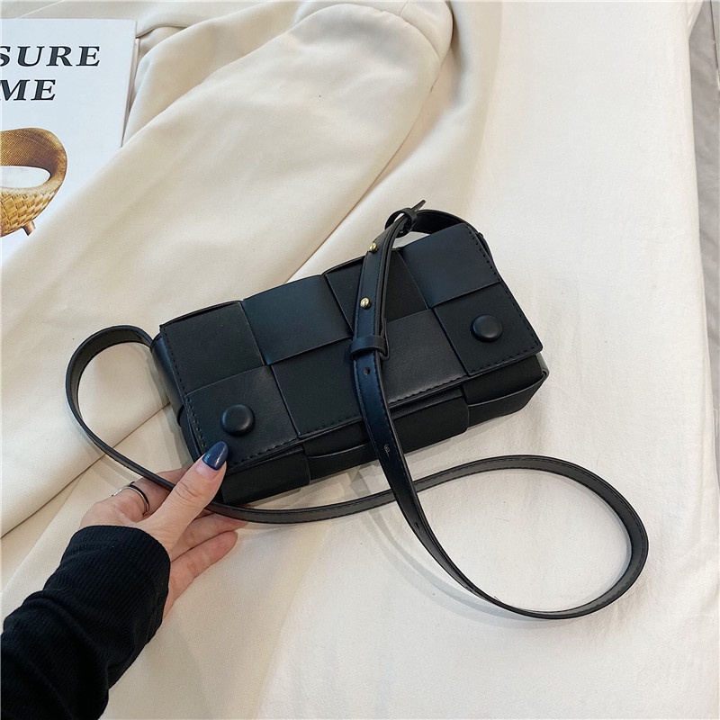 Túi đeo chéo IELGY từ vải dệt nhám phong cách cổ điển tùy chọn màu sắc dành cho nữ