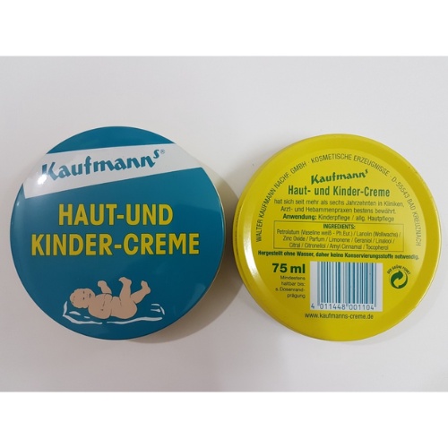 Kem chống hăm và dưỡng da Kaufmann dành cho cả bé sơ sinh, 75ml - Hàng Đức, Shop Mecici