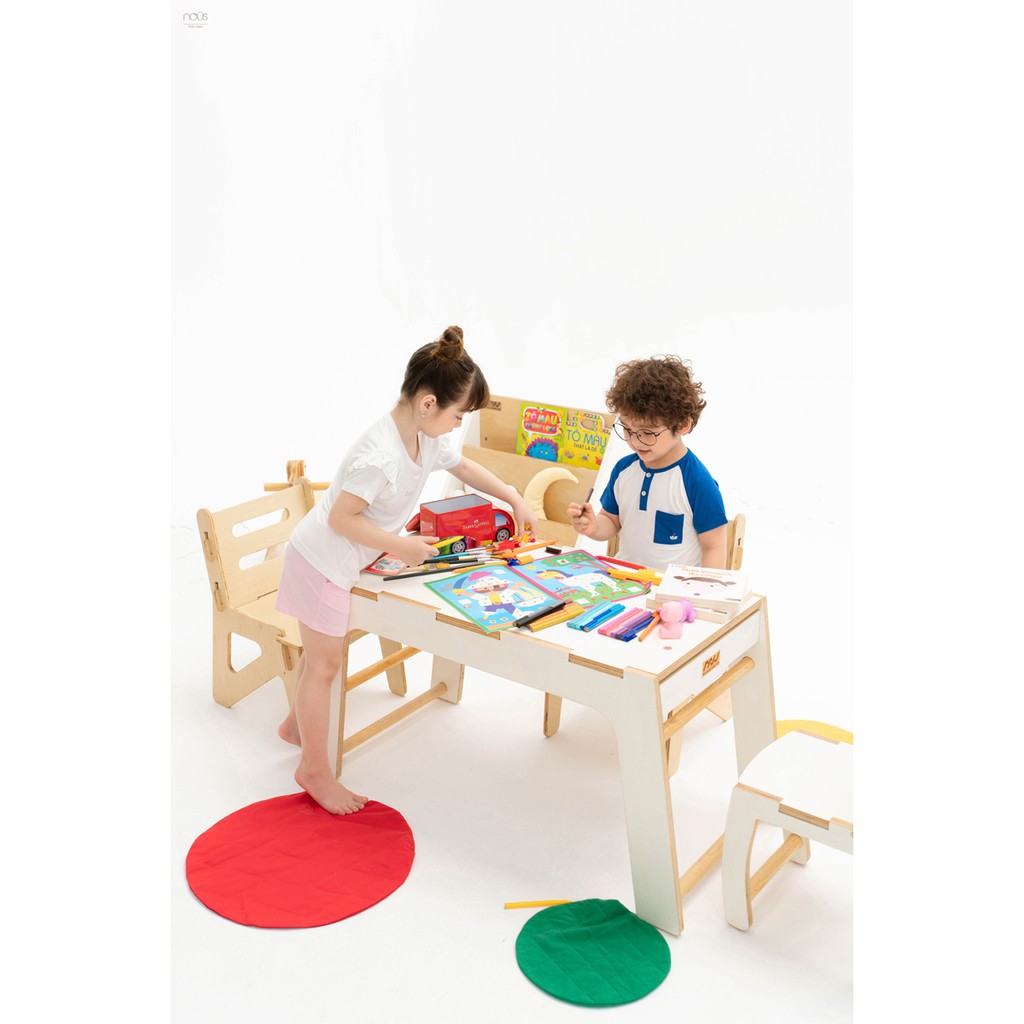 Bộ Cộc Girls NOUS - Áo Trắng , Quần Hồng 2Y/3Y/4Y/5Y