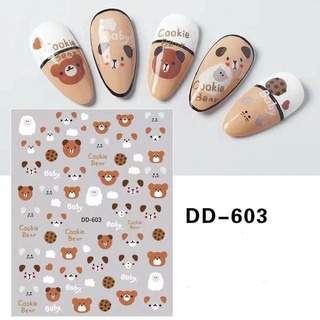 (phụ kiện nai) sticker  noel phản quang trang trí móng
