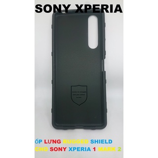ỐP LƯNG CHỐNG SỐC RUGGED SHIELD - CƯỜNG LỰC CHO SONY XPERIA 1 MARK II