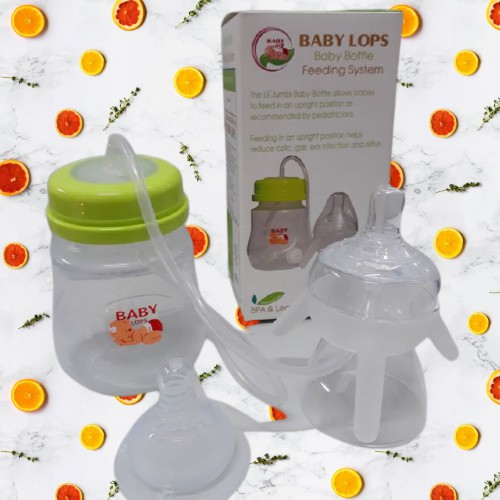 Bình hút sữa rảnh tay Baby Lops cho bé yêu