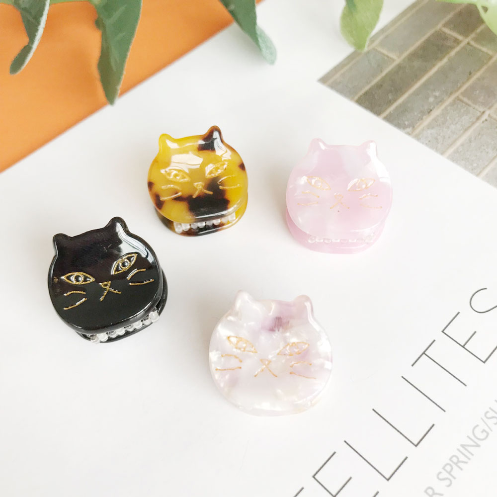 Kẹp Tóc Hình Chú Mèo Dễ Thương Cho Nữ