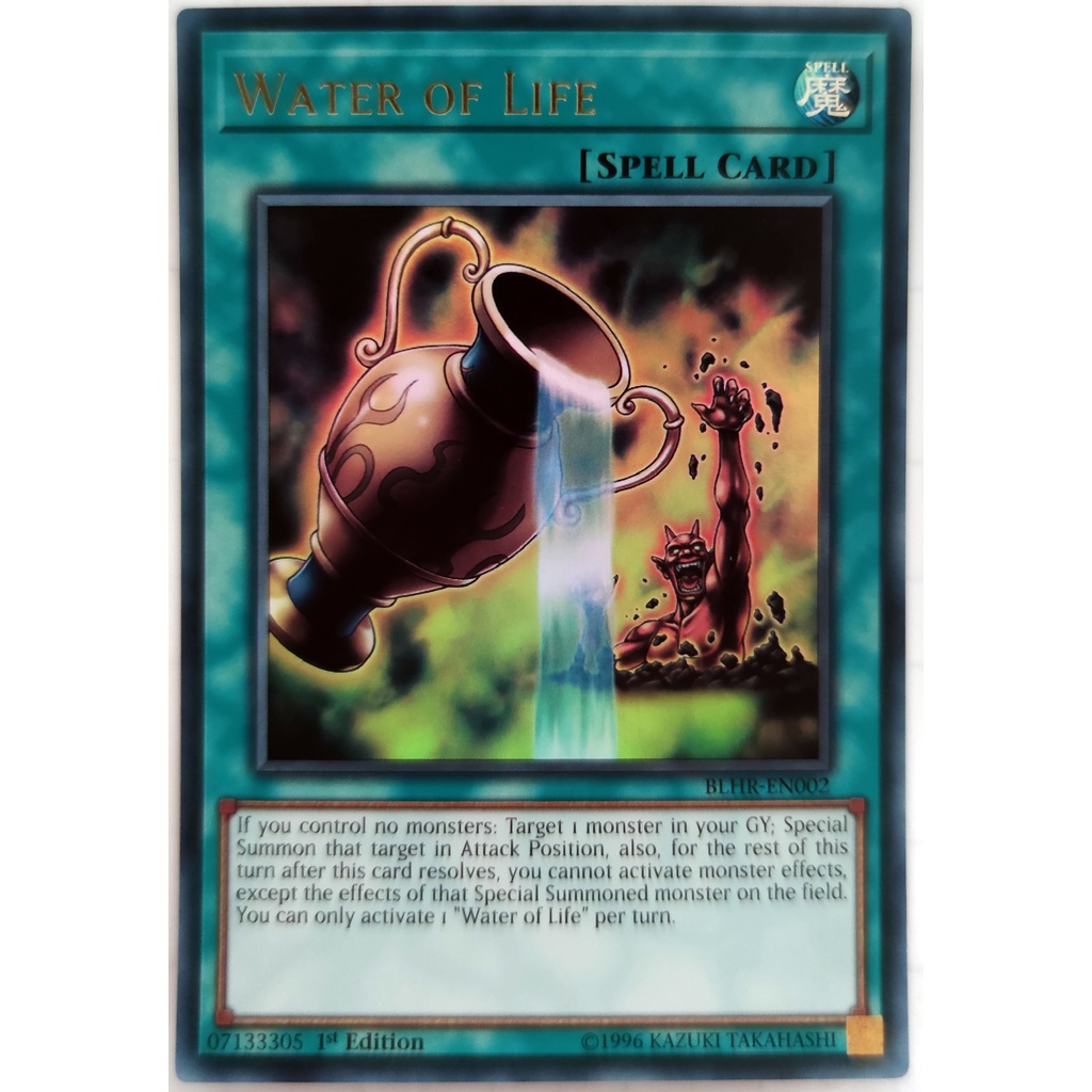 [Thẻ Yugioh] Water of Life |EN+JP| Ultra Rare / Rare (Duel Monsters)