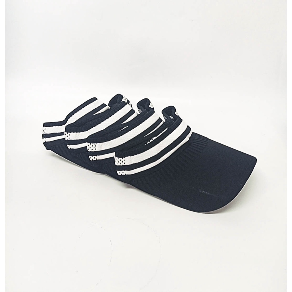 Mũ lưỡi trai nửa đầu vải len cao cấp kẻ sọc phong cách cá tính, năng động chống nắng, thể thao hoặc du lịch