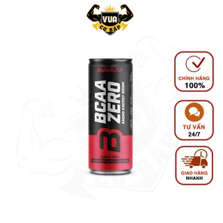 Nước tăng lực BCAA ZERO ENERGY BiotechUSA Lon 330ml