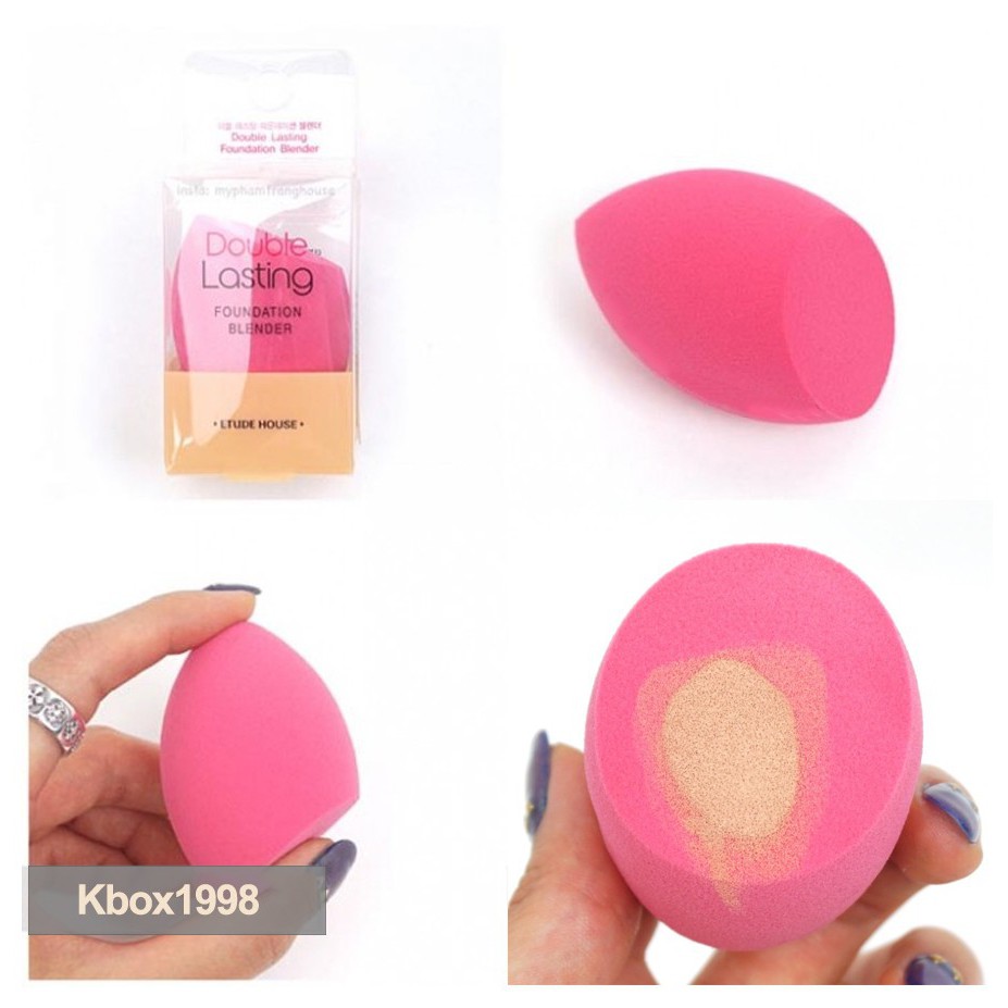 Mút Tán Kem Nền Double Lasting Foundation Blender