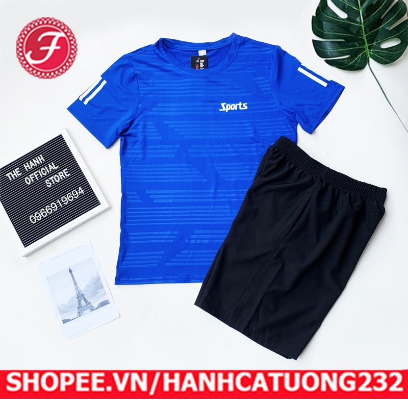 bộ đồ thể thaoFREESHIPbộ tập nam SPORT sọc nhiều màu