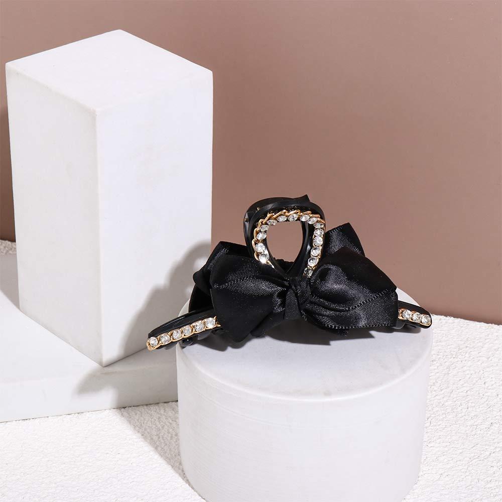 Kẹp Tóc Nơ Cỡ Lớn Phong Cách Hàn Quốc Thanh Lịch Cho Nữ