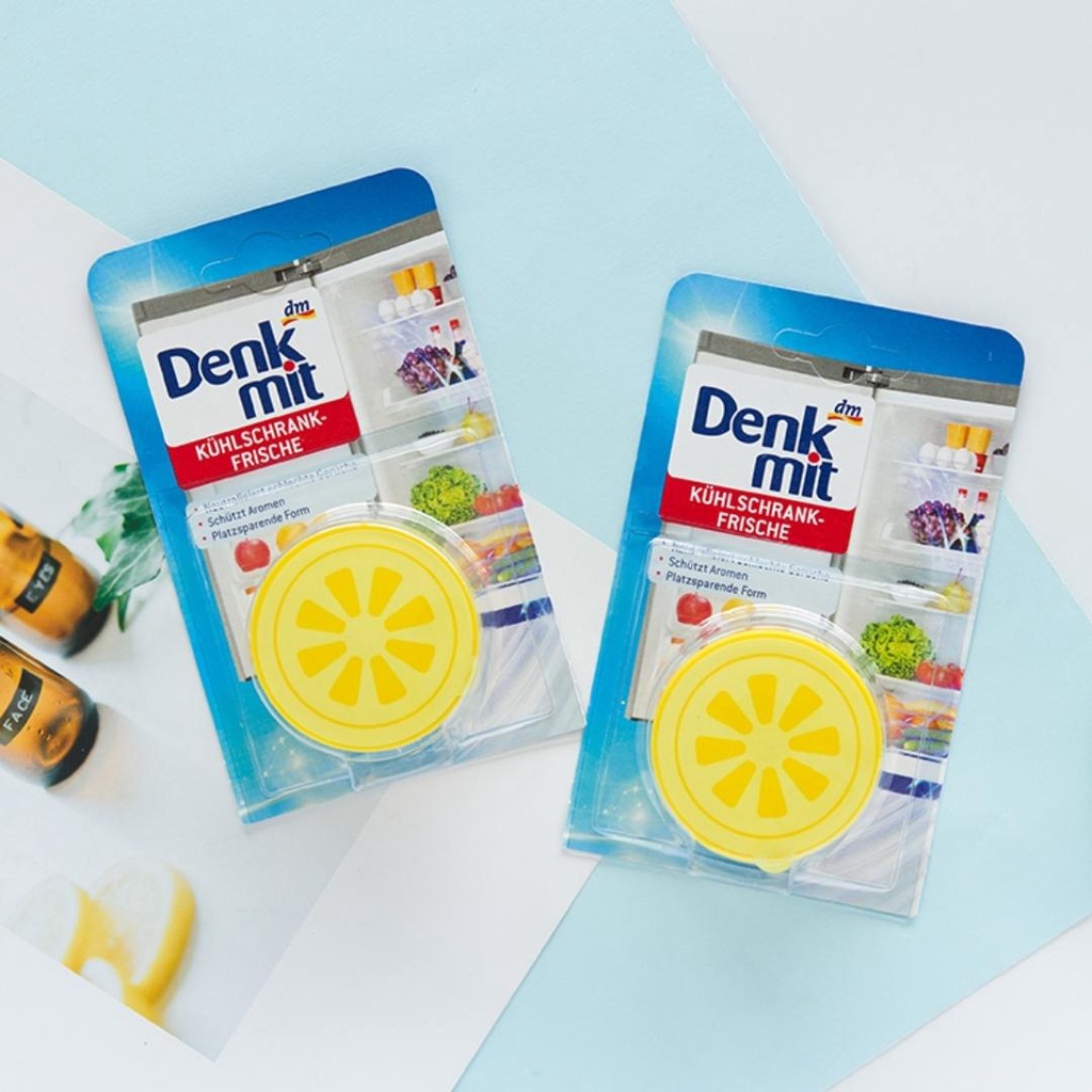 Sáp Khử Mùi Tủ Lạnh Denkmit Hương Chanh 40g Tomlige, Sáp Khử Mùi An Toàn