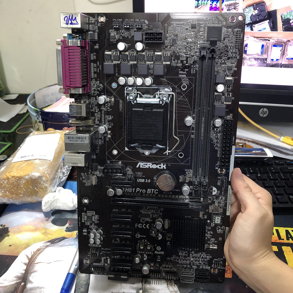 Mainboard Colorful H81A-BTC V20, Asus H81M-E, Asus H81M-D, Giga H81M-DS2, Asrock H81 BTC, MSI H81M-P33, main máy tính | BigBuy360 - bigbuy360.vn