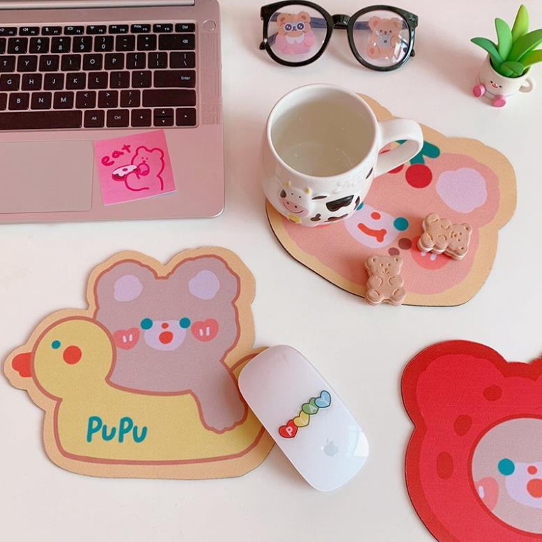 Miếng lót chuột chống trượt hình hoạt hình hoạ tiết dễ thương cute giá rẻ