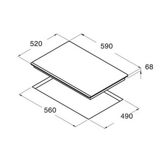 Bếp Từ Cata IF 6011 BK