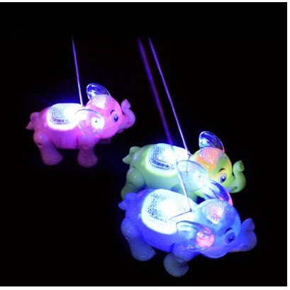 Đồ Chơi Con Voi Chạy Pin Có Nhạc, Đèn Cho Bé