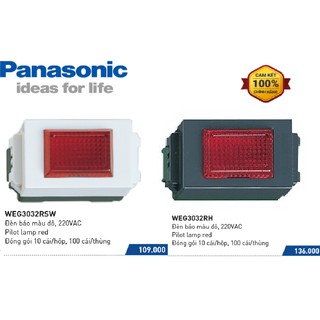 Combo 5 cái - ổ cắm và phụ kiện dòng wide series panasonic - weg3032rsw, weg3032rh