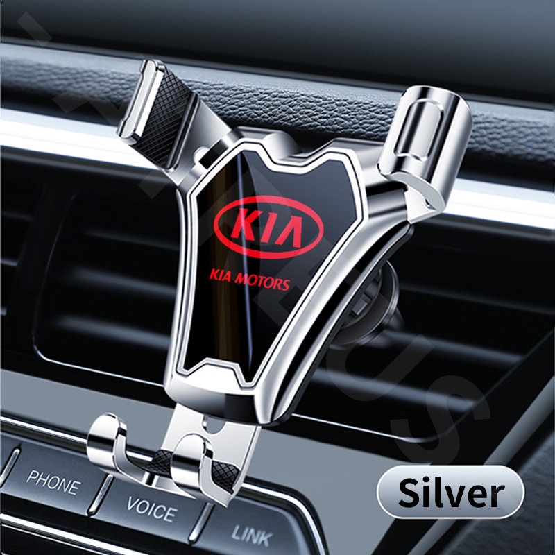 Giá Đỡ Điện Thoại 4.7-7 inch Xoay 360 Độ Gắn Lỗ Thông Gió Xe Hơi Tiện Dụng° Giá Đỡ Điện Thoại Dạng Xoay Cho Carnival Picanto Rio K5 K3 Cerato Sorento Sportage