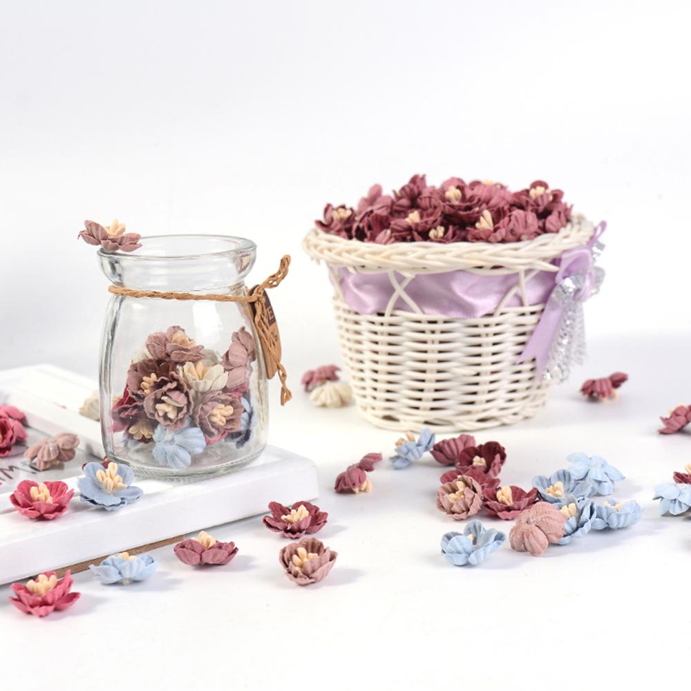 Hoa Cúc Giả Mini Trang Trí Quần Áo DIY