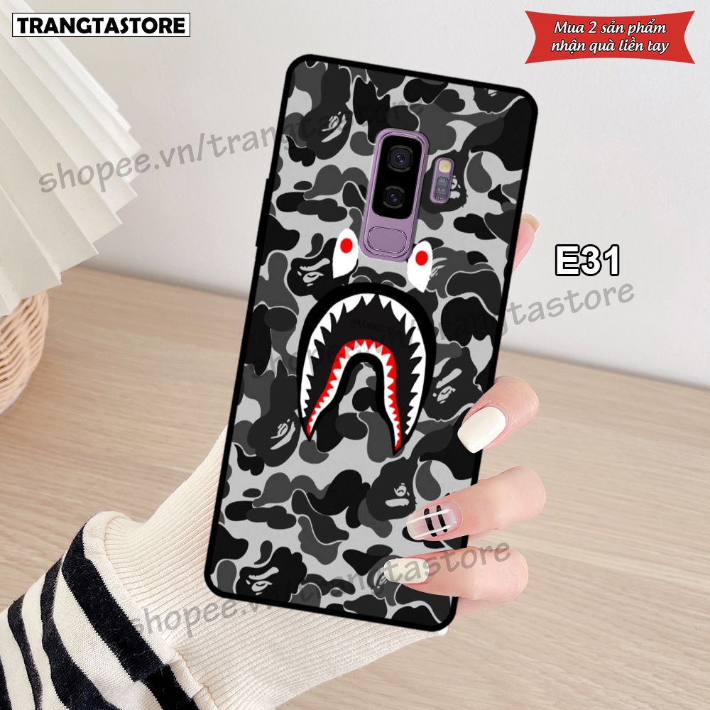 Ốp lưng Samsung S9 - S9 Plus in hình các thương hiệu nổi tiếng