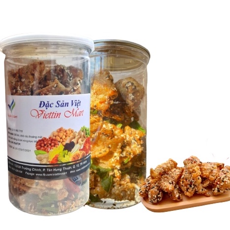 Da Gà Sấy Giòn Sốt Chanh Dây Viettin Mart 200G