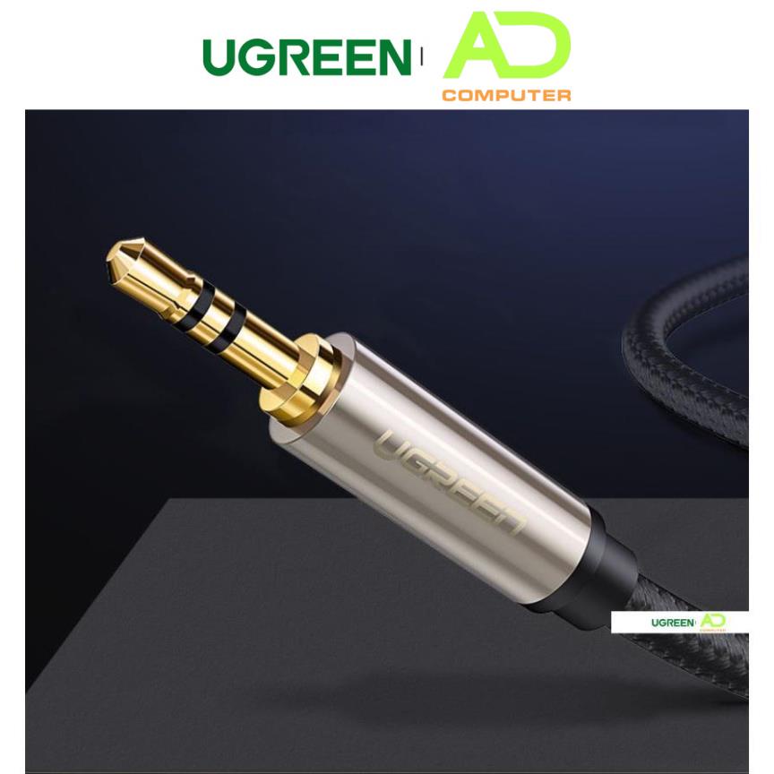 Cáp chuyển đổi âm thanh 3.5mm đầu đực sang 6.35mm đầu đực UGREEN AV127