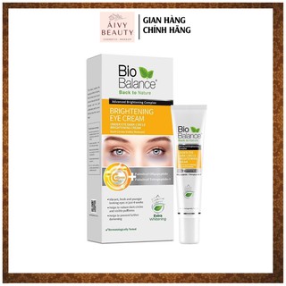 Kem Giảm Thâm Quầng Mắt Bọng Mắt Bio Balance 15ml [ Có phiếu Công Bố Của Bộ Y Tế]