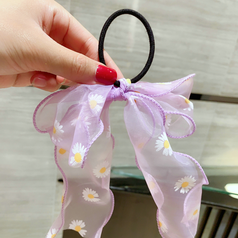 Dây buộc tóc hình nơ xinh xắn cho bé gái