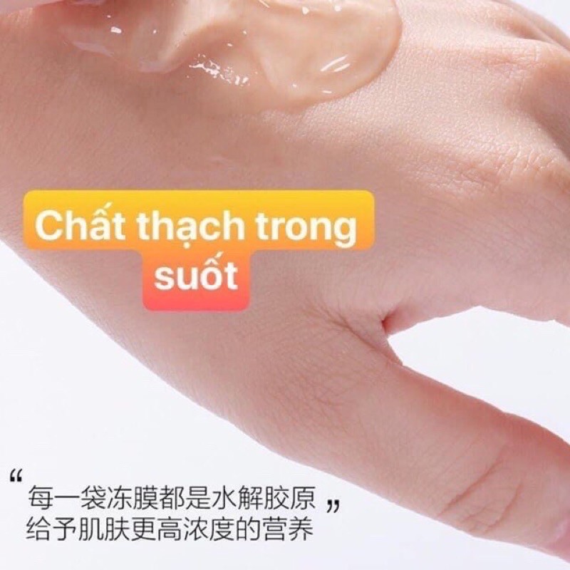 Mặt Nạ Ngủ Thạch Collagen YANJIAYI hộp 20 gói