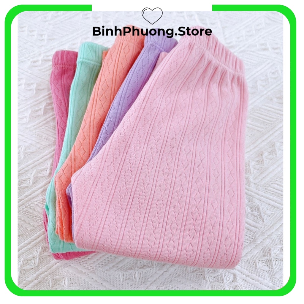 Quần Legging Bé Gái Thông Hơi, Quần Tất Thun Legging Cho Bé Gái Xuất Nhật  1 2 3 4 5 6 Tuổi Binhphuong.store