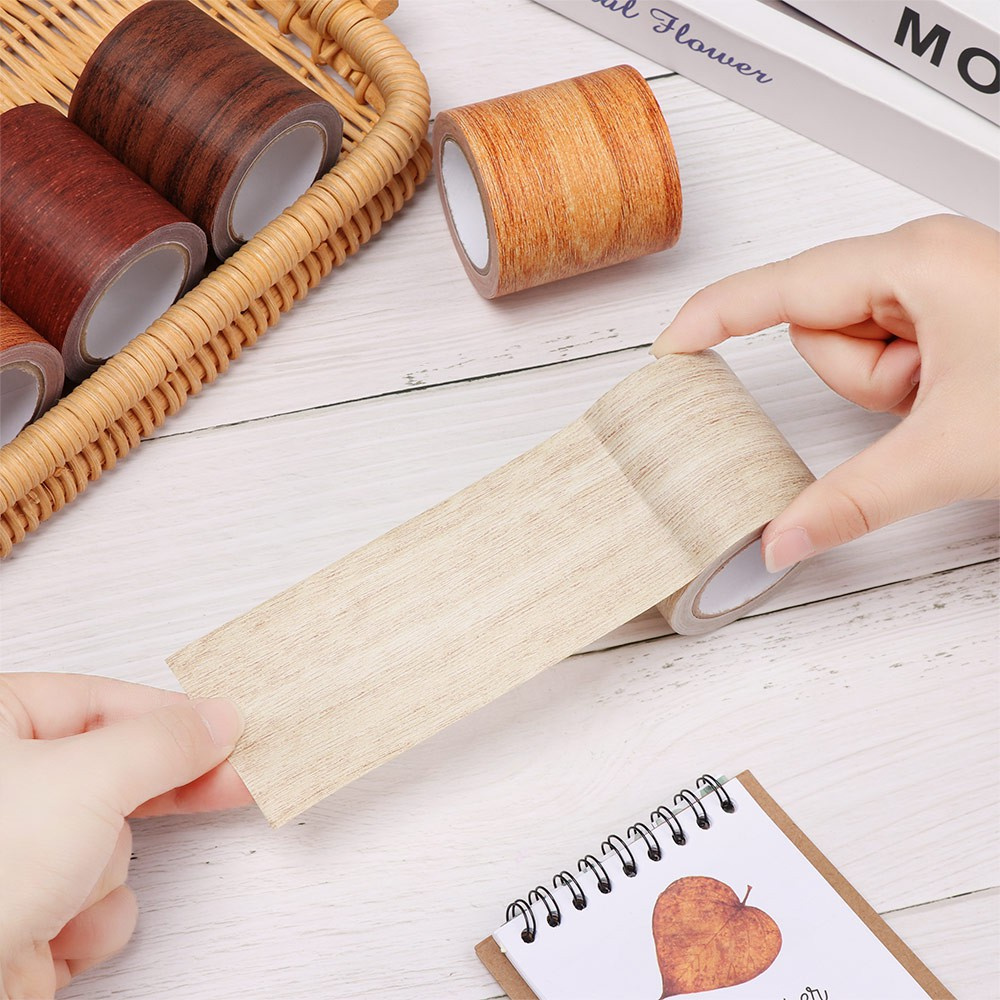 Cuộn băng keo dán sàn giả gỗ dài 5m