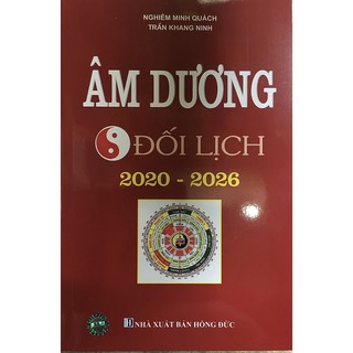 Sách - Âm dương đối lịch ( 2020 - 2026 ) tái bản