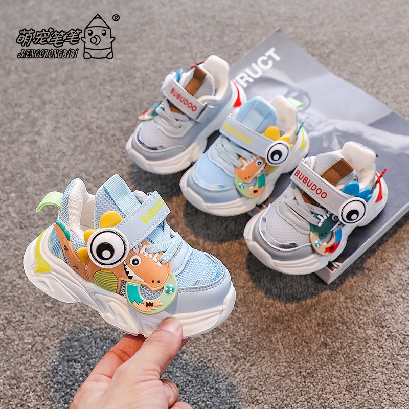 Giày thể thao lưới khủng long siêu nhẹ cho bé từ 1-5 tuổi