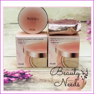 PHẤN NƯỚC CUSHION CLIO NUDISM HYALURONIC COVER+ KÈM LÕI THAY THẾ