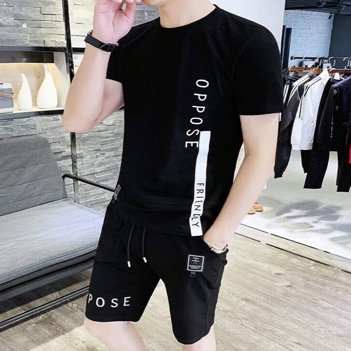 [ hotttt ] đồ thể thao nam - mẫu đang hot nhất hiện nay - nguyên set quần áo mặc nhà BTT OPPO