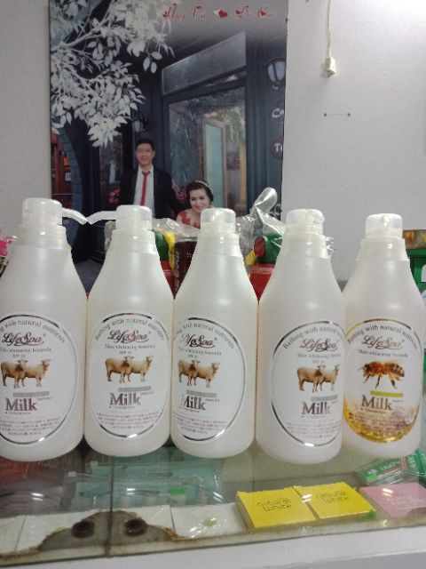 Sữa tắm cừu Life SPA Milk Thái Lan