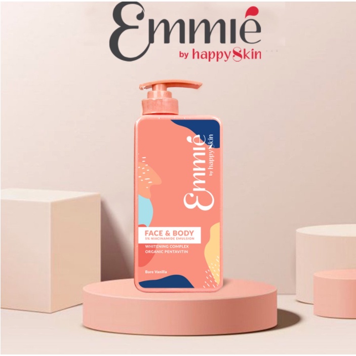 [CHÍNH HÃNG EMMIÉ BY HAPPY] KEM DƯỠNG TRẮNG DA CHO MẶT VÀ CƠ THỂ EMMIÉ BY HAPPYSKIN 250ML – KEM DƯỠNG TRẮNG