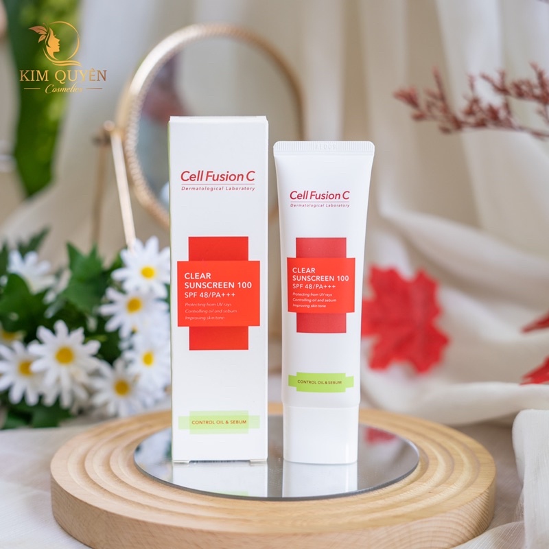 Kem chống nắng Cell Fusion C Laser / Clear / Toning Suncreen Đỏ / Xanh