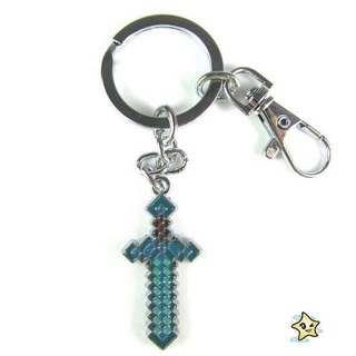 Móc Khóa Minecraft hình Kiếm Diamond Cực Đẹp
