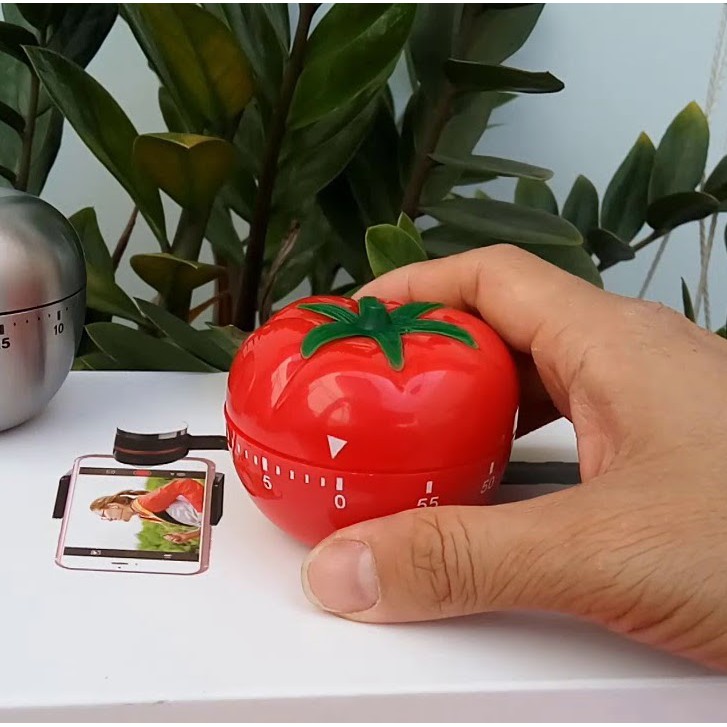 Đồng hồ cà chua Pomodoro nâng cao hiệu xuất làm việc