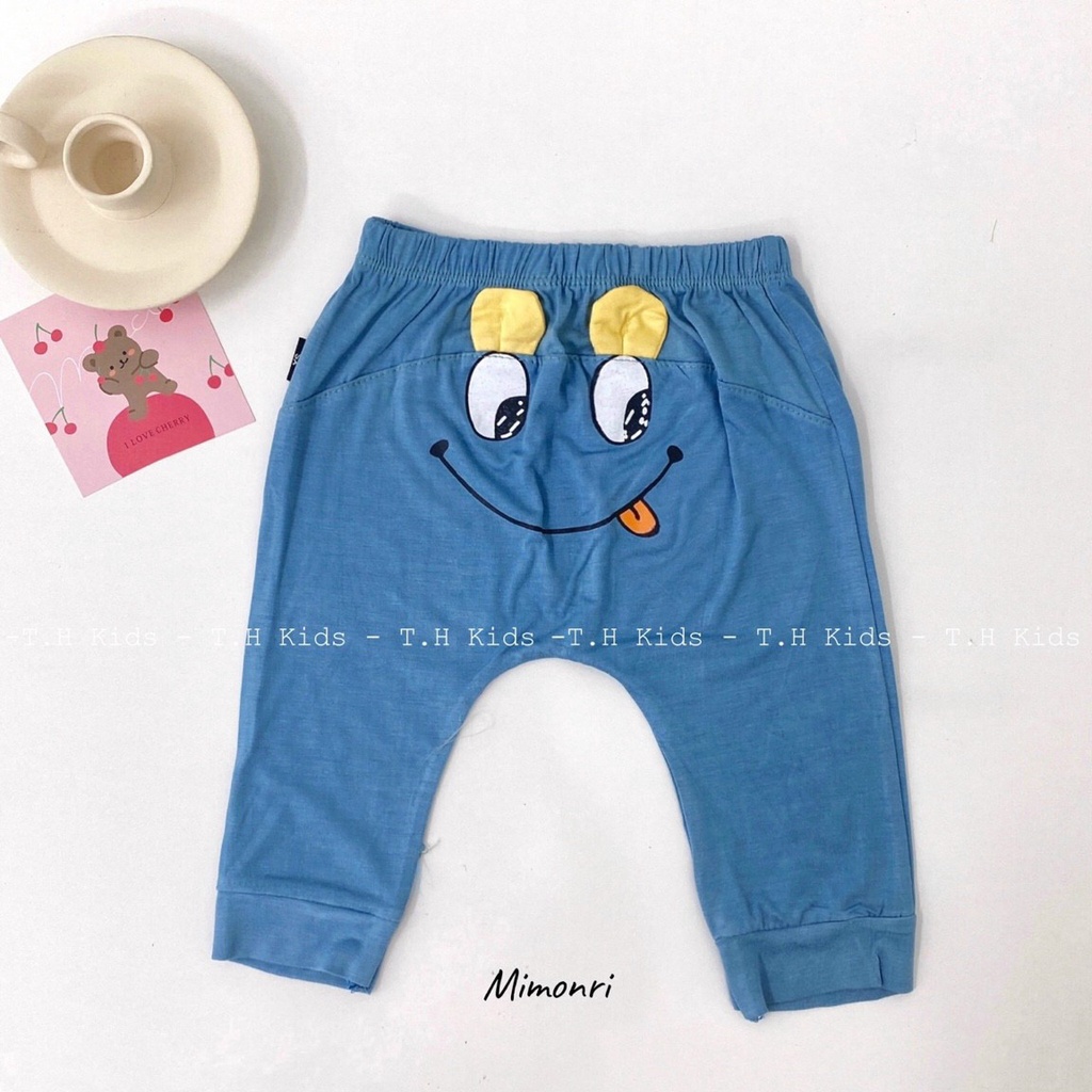 Sale! Set 5 Quần chục mông thú  hình in họa hĩnh ngộ ngĩnh chất thun gân đẹp mềm mịn cho bé