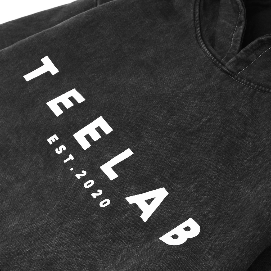 Áo Hoodie Teelab Premium Washed HD039